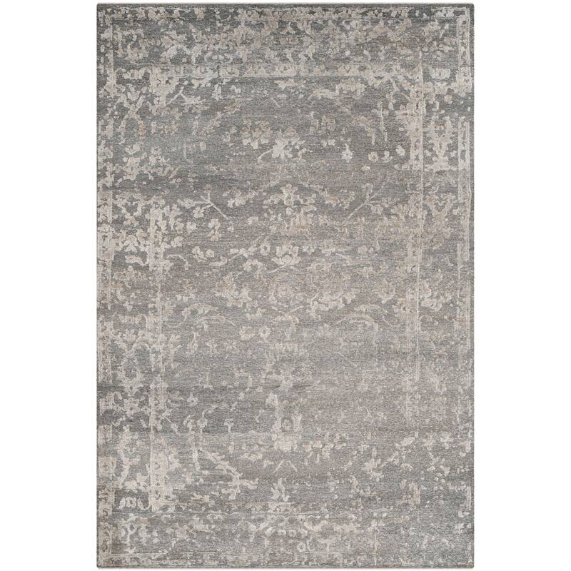 SAFAVIEH Couture Hand-knotted Centennial Johanne Modern Abstract Silk Rug