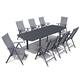 Option Black-Table&Grey-Chair
