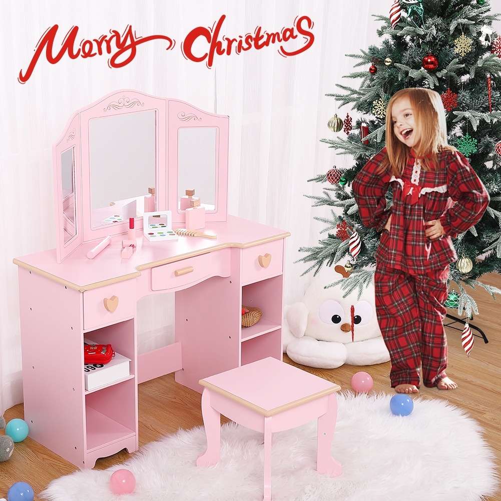 Kids vanity seat 2025