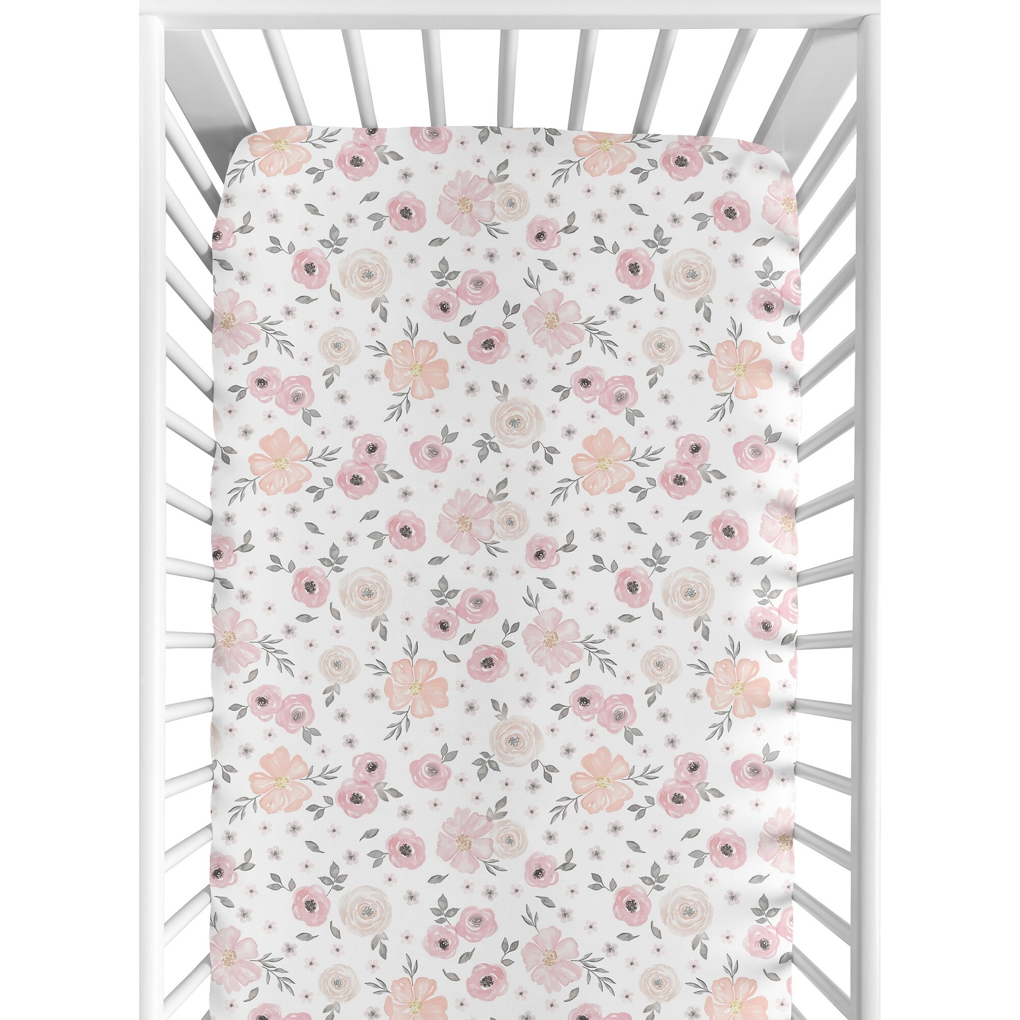 Crib sheets floral online