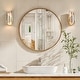 preview thumbnail 31 of 29, Iron Modern Wall Sconce with Novelty Shade and Metal Frame