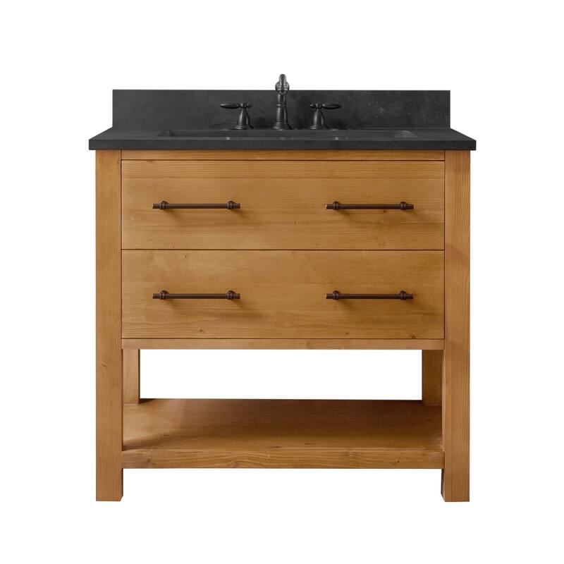 Sudio Design Bathroom Vanity Windwood Collection. - 36" Single Sink - Natural