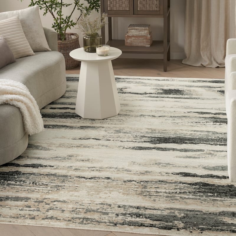 Nourison Serenity Home Indoor only Abstract Area Rug