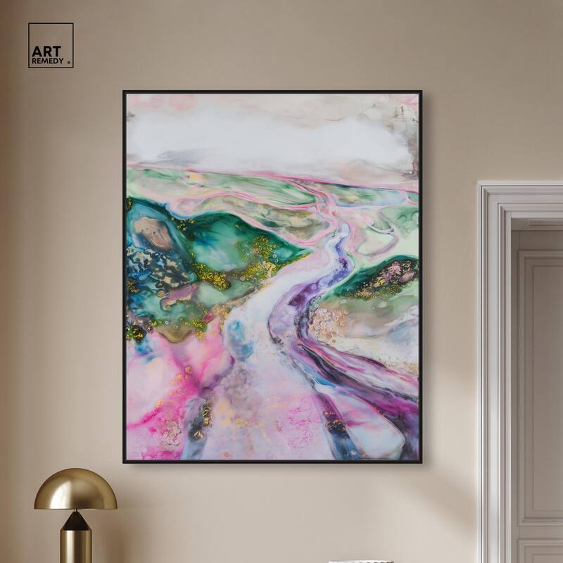 Noir Pulse II Canvas by Art Remedy
