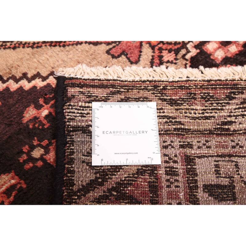 ECARPETGALLERY Hand-knotted Anatolian Vintage Black Wool Rug - 3'3 x 10'3