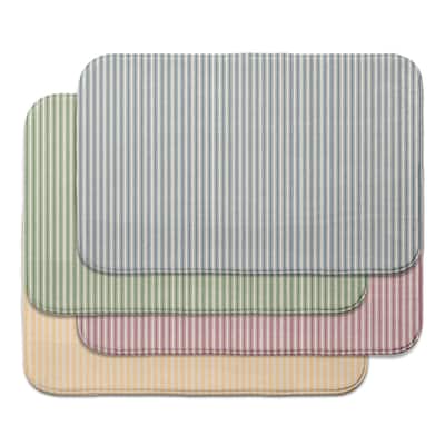 Ticking Stripe Bath Mat