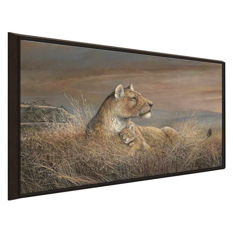 "Forever Safe" by Ruane Manning Print on Floating Canvas