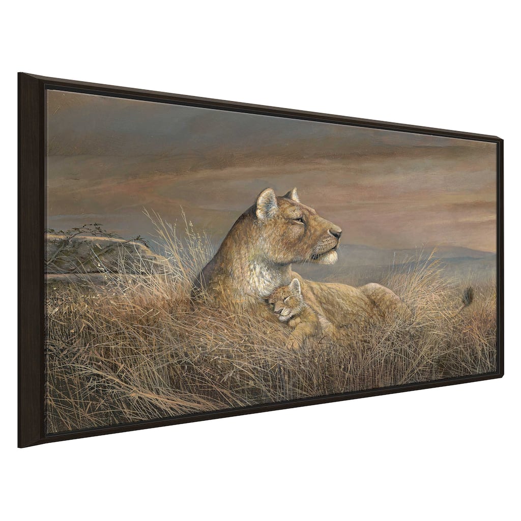 "Forever Safe" by Ruane Manning Print on Floating Canvas