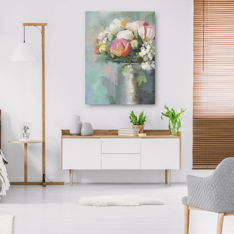 From Jessica's Garden By Studio Arts Canvas Art Print