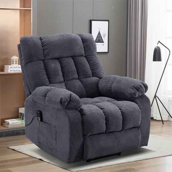 slide 1 of 22, Electric lift recliner with heat therapy and massage