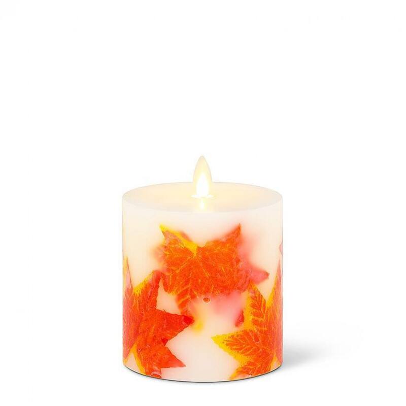 Reallite Maple Leaf Flameless Candle Bed Bath & Beyond 40025467