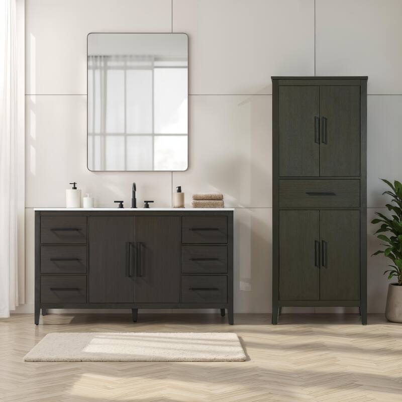 Laura 16-28 Inch Bath Storage Cabinet