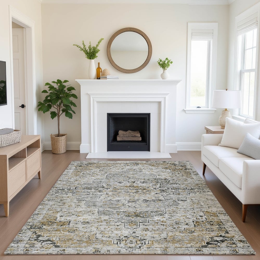 Premium Washable Super Soft Vintage Traditional Mayfield Rug
