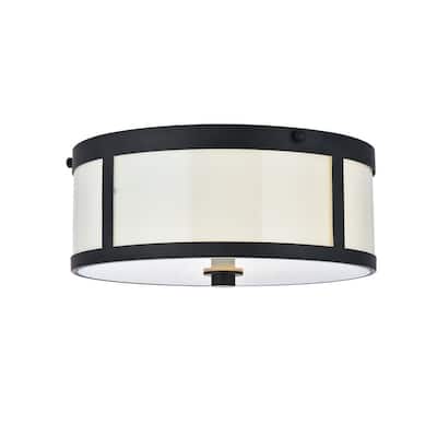 Ivy Court 2-Light 12 Inch Flush Mount