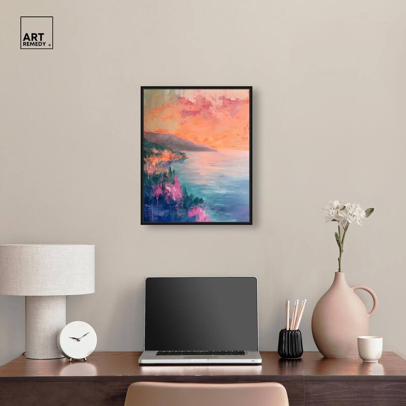 Tropical Twilight III Canvas by Art Remedy
