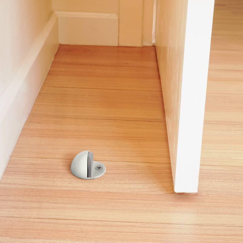 Design House 188334 1-1/4" Floor Mounted Dome Door Stop - Pack of 5