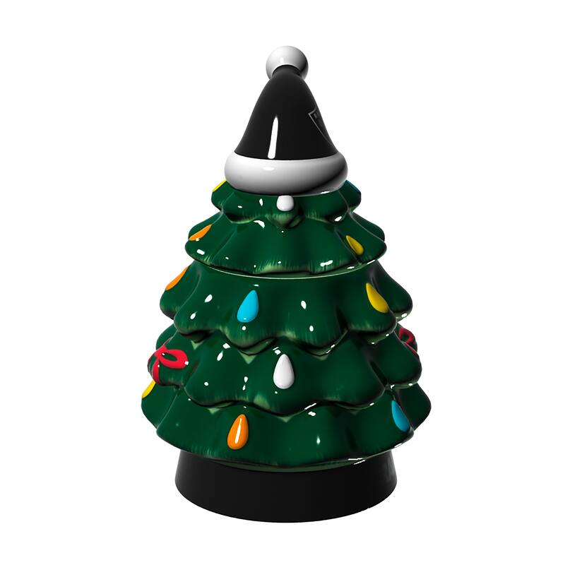 Las Vegas Raiders, 14 oz Ceramic Christmas Tree Cup Gift Set