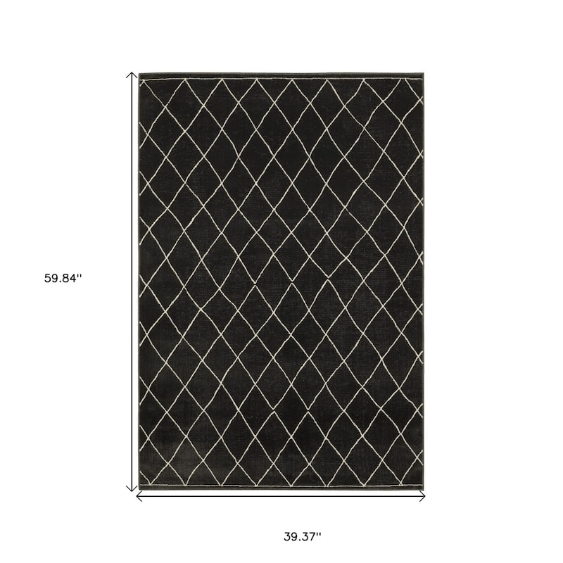 HomeRootsTrellis Transitional Rectangle Area Rug
