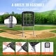 preview thumbnail 7 of 12, 9 Hole Baseball Net, Softball Baseball Training Equipment for Hitting Pitching Practice, Height Adjustable Trainer Aid