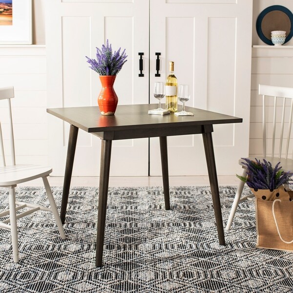 SAFAVIEH Simone Square Dining Table -Grey Walnut - 36" x 36" x 30.3". Opens flyout.
