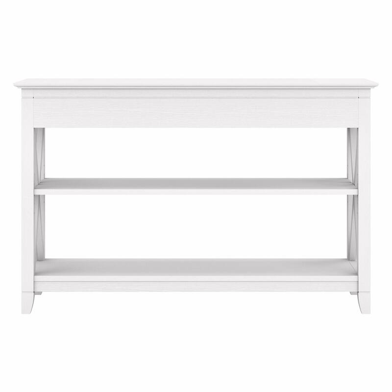 Console Table with Drawers and Shelves