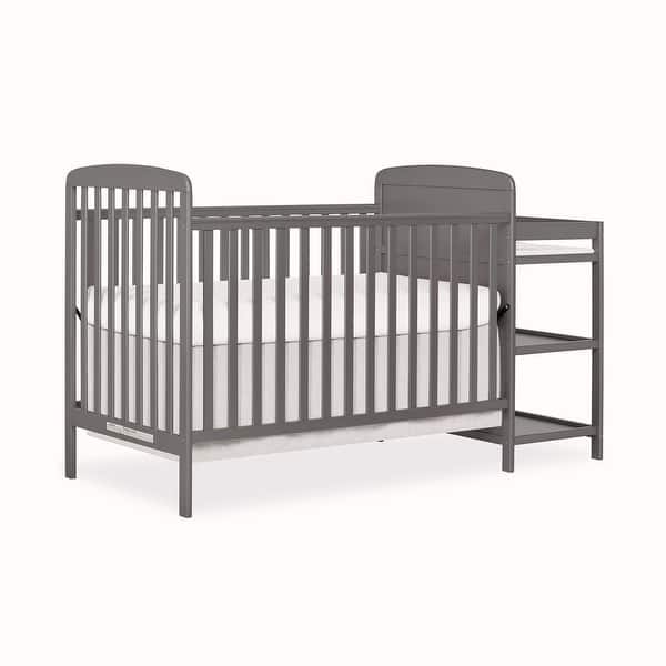 slide 2 of 6, Dream On Me Anna 4 in 1 Full Size Crib and Changing Table Combo Assembly Required