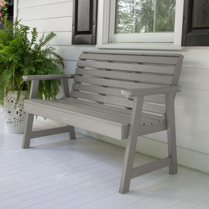 HIGHWOOD Weatherly Eco-Friendly 4-foot Garden Bench