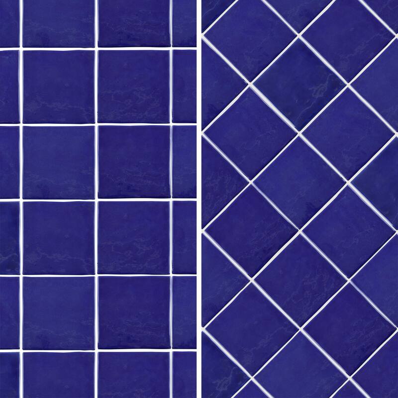 Merola Tile Viva Azul 4" x 4" Ceramic Wall Tile