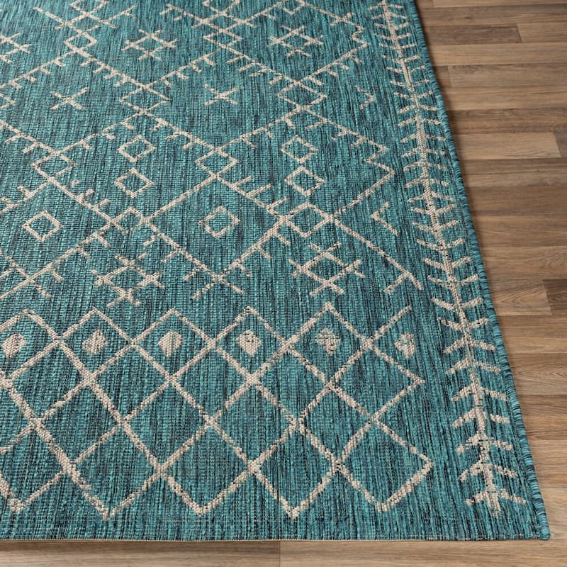 Livabliss Eagean Global Indoor/Outdoor Area Rug