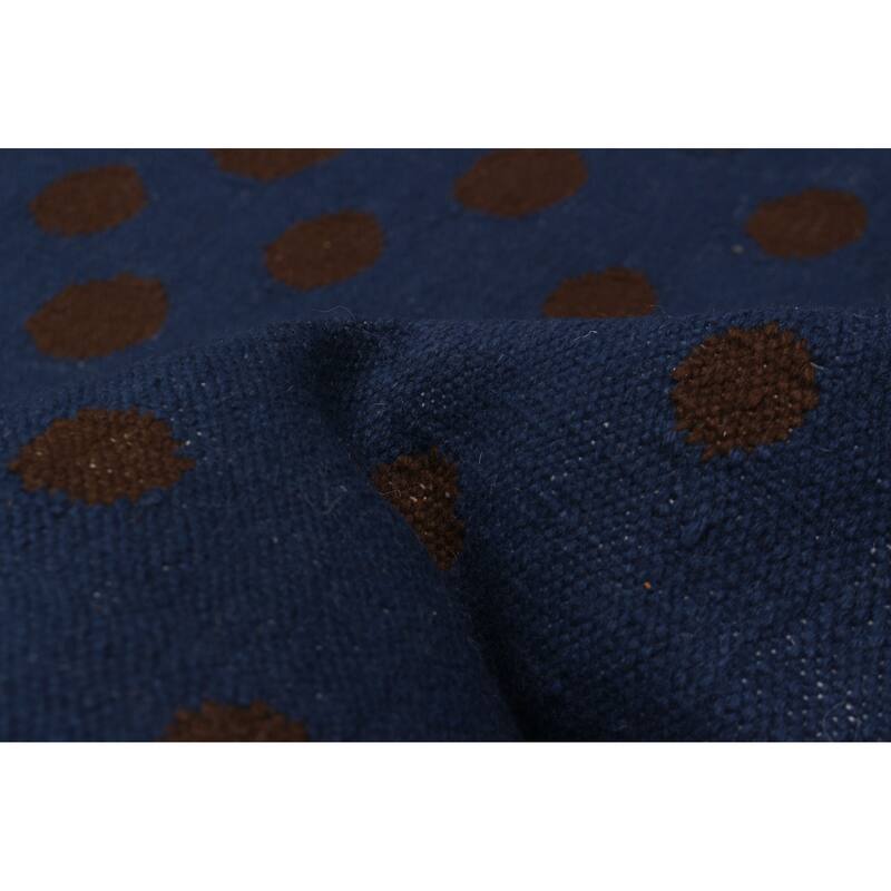 Ankara FW Navy Kilim 5'1" x 8'1" - 5'1 x 8'1