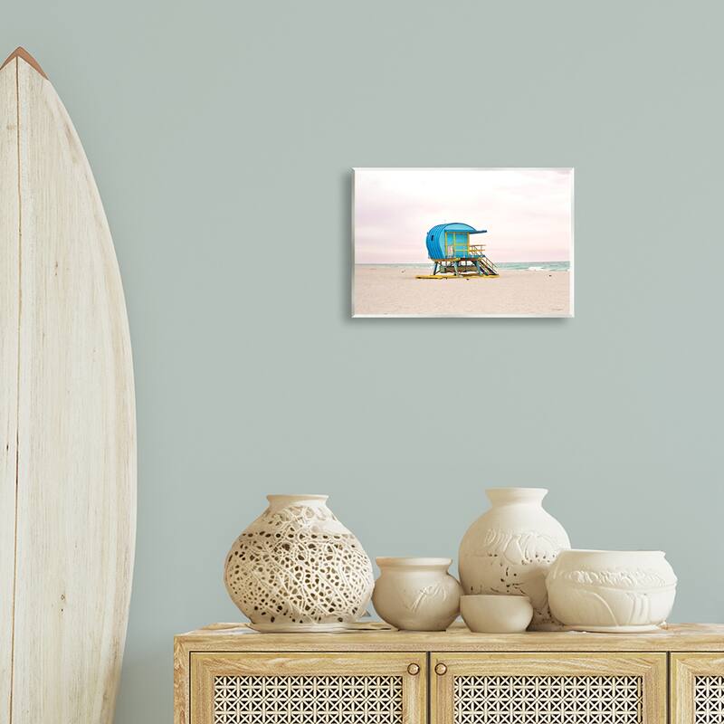 Stupell Summer Lifeguard Cabin Wall Plaque Art Design By Seven Trees Design