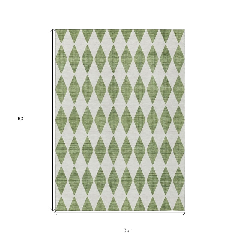 HomeRoots Geometric Transitional Rectangle Outdoor Rug