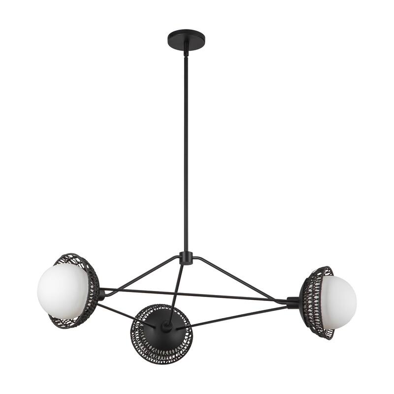 Alora Lighting CH490340 Perth 3 Light 40" Wide Chandelier