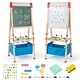preview thumbnail 1 of 8, Costway 3-in-1 Kids Art Easel Double-Sided Wooden Adjustable Magnetic - See Details Natural + Blue - See Details