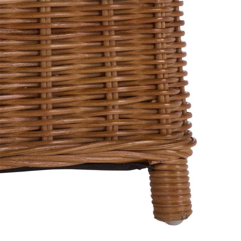 SAFAVIEH Couture Nikolina Rattan Accent Chair - 24"W x 27"D x 30"H