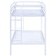 preview thumbnail 17 of 80, Morgan Contemporary Metal Frame Bunk Bed