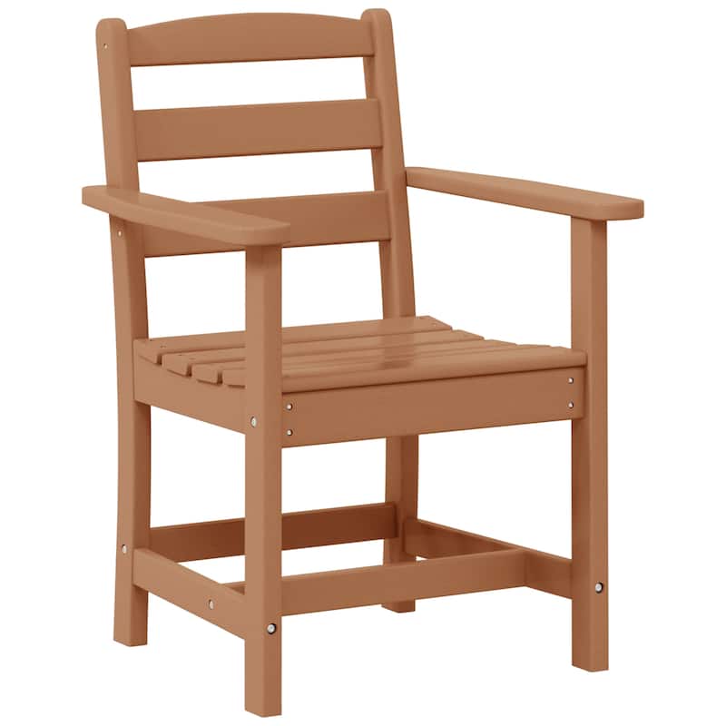Polytrends Shoreside Patio Dining Arm Chair