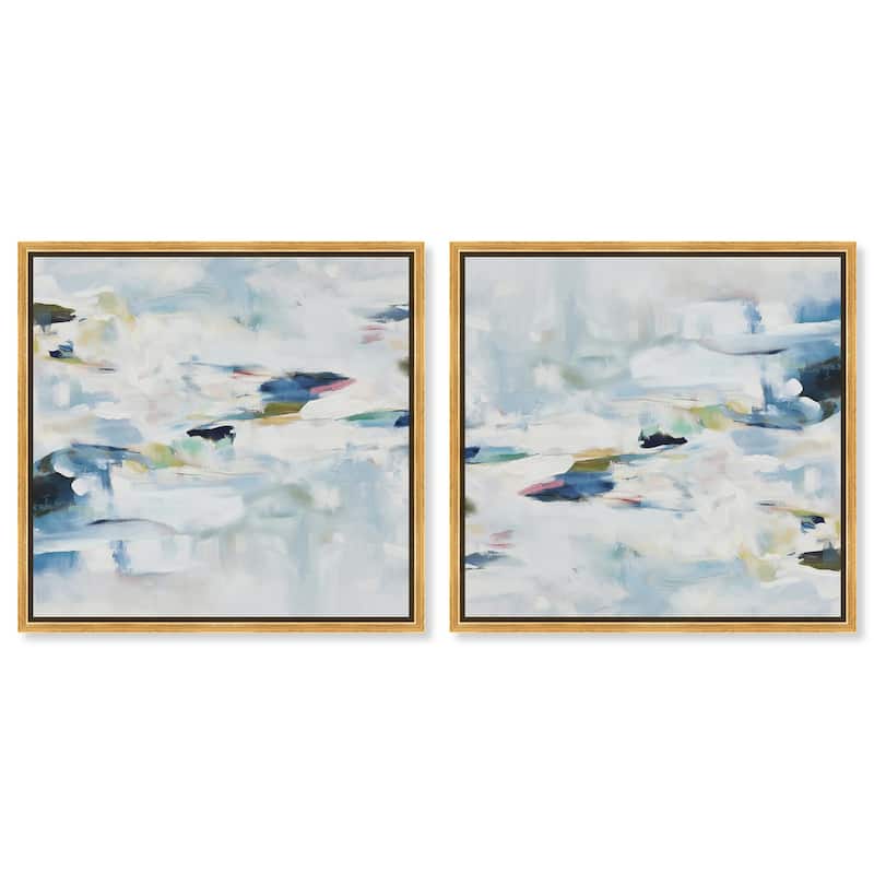 Nature's Beauty Canvas by Art Remedy - 54" x 36" - Gold