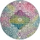preview thumbnail 10 of 34, SAFAVIEH Watercolor Agafia Medallion Rug