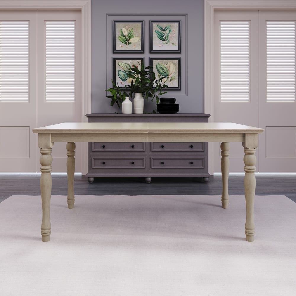 Clayfell 7-Piece Mayfield Dining Set With Turned Legs