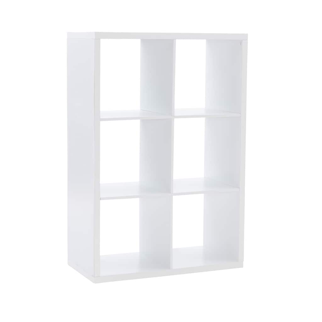 Six Cube Storage Cabinet - 44" - White