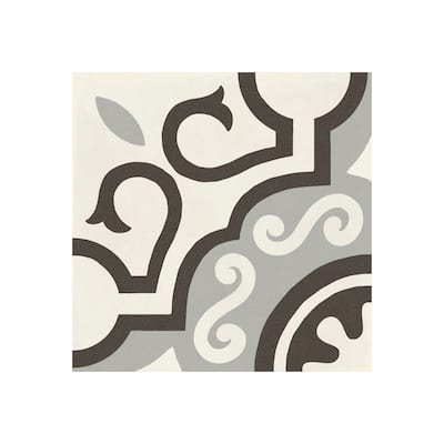 TileHQ 8 x 8 Glazed Porcelain Deco Tile (24 PC Per Carton) (10.32 SQFT Per Carton)