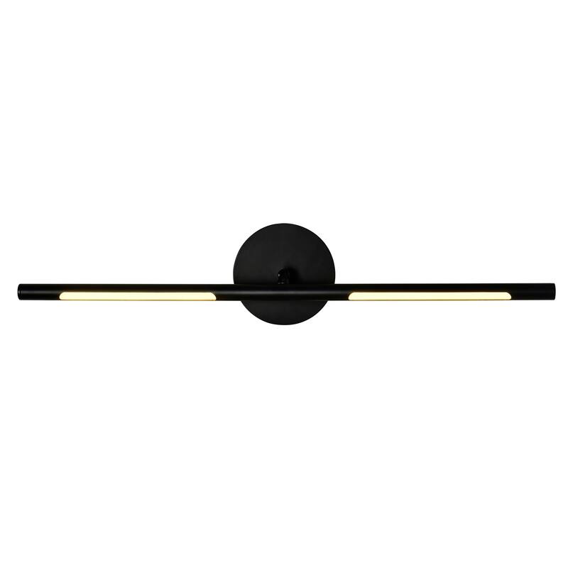 Oskil LED Integrated Wall Light With Black Finish