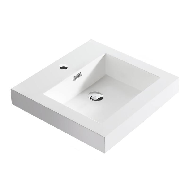Dowell 18" FTB Resin Bathroom Vanity Basin