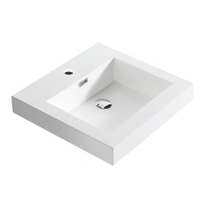 Dowell 18" FTB Resin Bathroom Vanity Basin