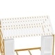 preview thumbnail 32 of 30, Floor Bed Design Wooden House Bed with Fence and Roof,Twin Size