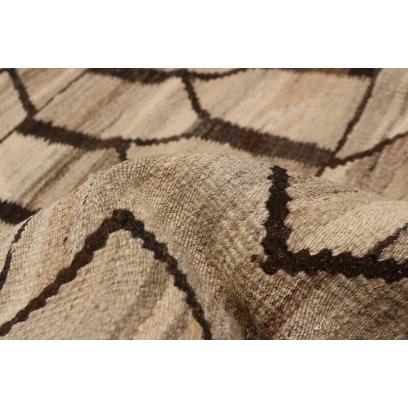 Sivas Khaki Kilim 4'9" x 6'6" - 4'9 x 6'6