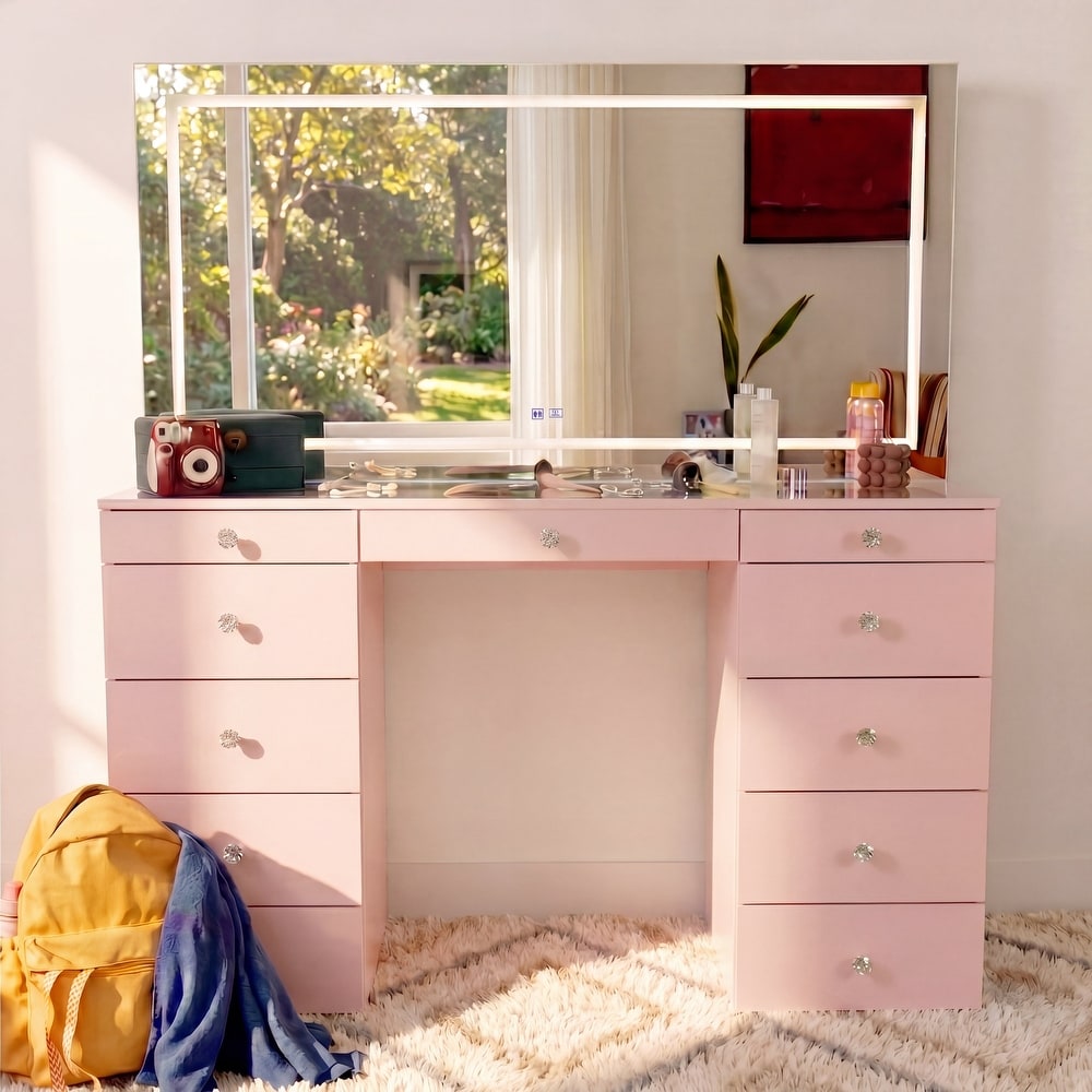 Pink Makeup Vanities - Bed Bath & Beyond Pink Makeup Vanities - Bed Bath & Beyond