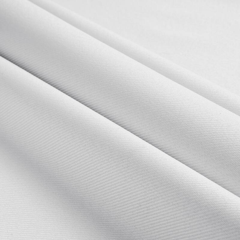 Exclusive Fabrics Vienna Basic Solid Linen Curtains (2 Panel) Blackout Curtains For Bedroom & Living Room Curtains