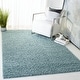 preview thumbnail 13 of 121, SAFAVIEH Athens Shag Ilaha 1.5-inch Thick Rug 3' x 5' - Seafoam - Rectangle